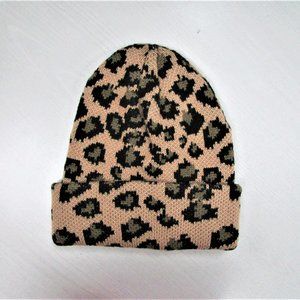 🥰WB Leopard Knit Beanie